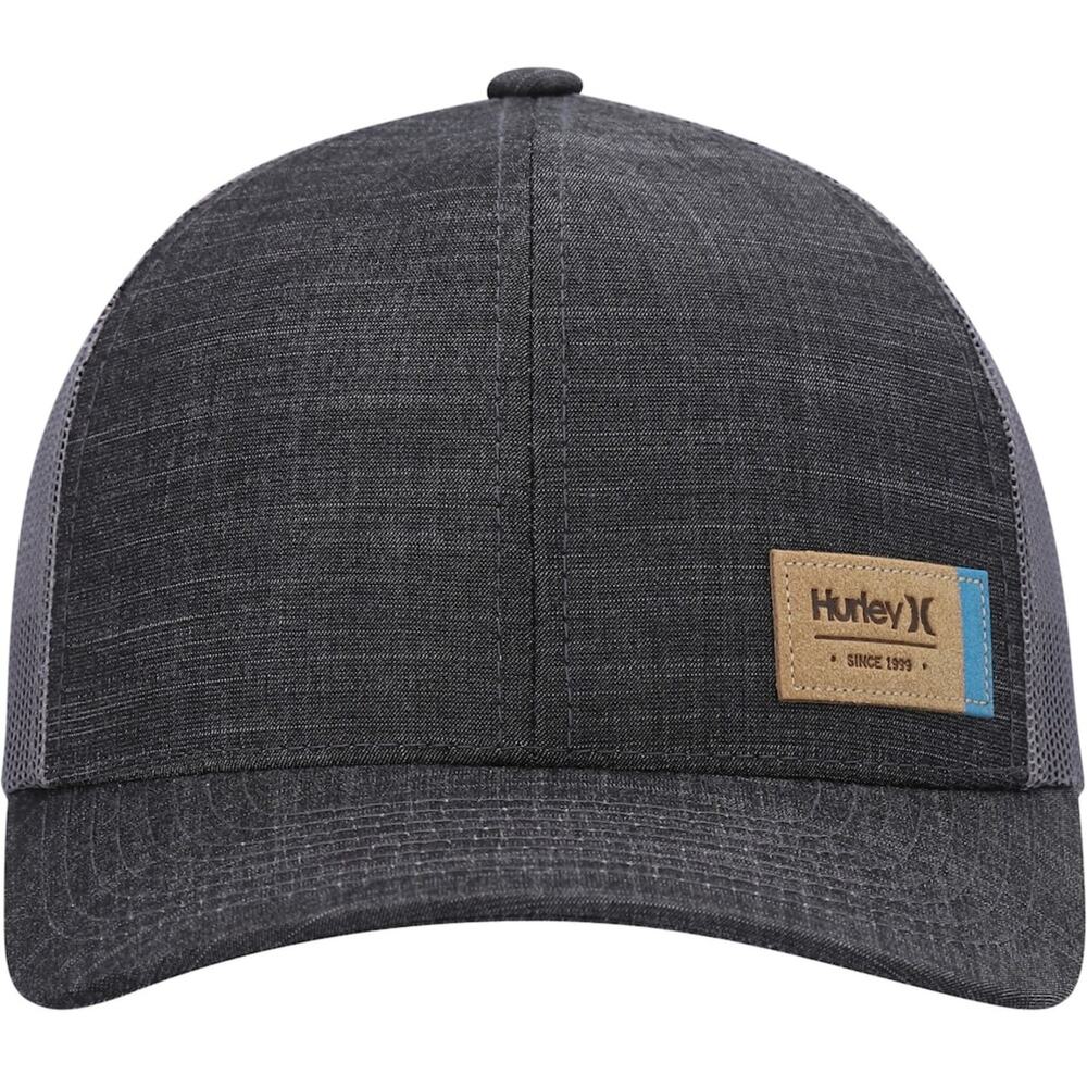 Hurley Men's Trucker Hat Cardiff Mesh Snapback Cap - Picture 2 of 4
